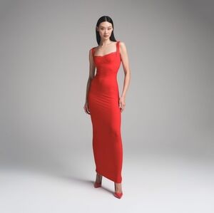 Elegant Red Women's Dress